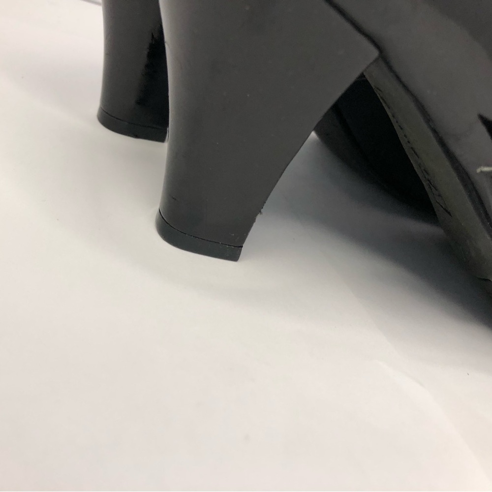 American Eagle Outfitter Black Patent Mary Jane Heels 10 Whimsigoth Classic - Picture 11 of 12